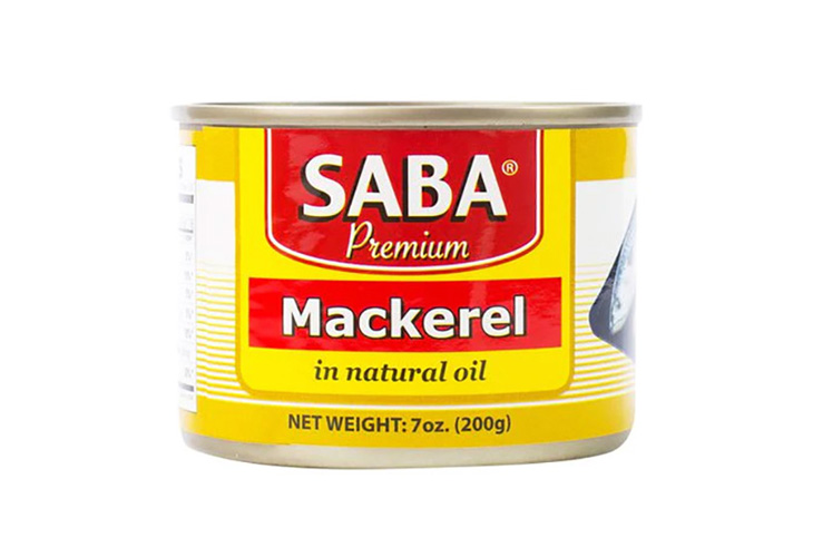 Saba Premium Mackerel in Natural Oil 200g