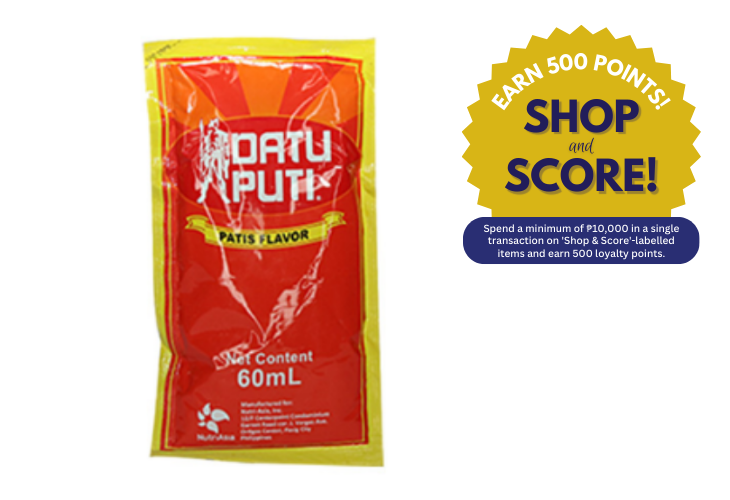 Datu Puti Patis 60ml (Shop & Score 500!)