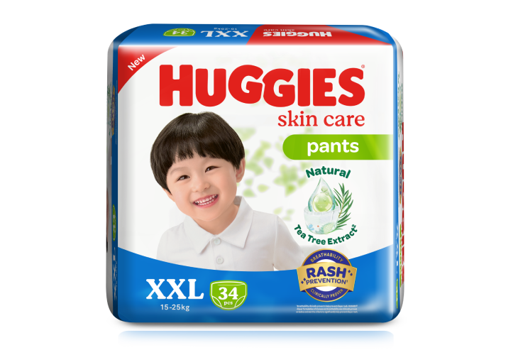 Huggies Skin Care Jumbo XXL 34s