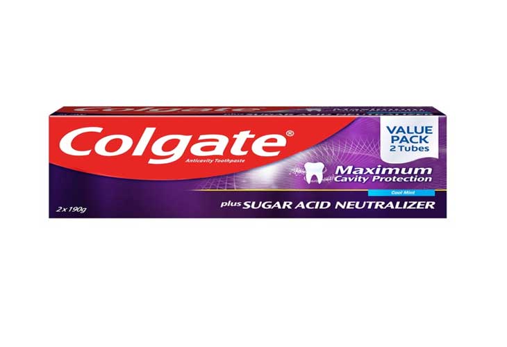 Colgate Sugar Acid Neutralizer Twin Pack Value Pack 190g