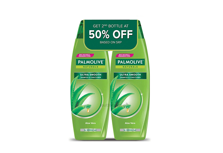 Palmolive Shampoo Ultra Smooth 180Ml (Green) Buy 1 And Get 2Nd At 50% Off