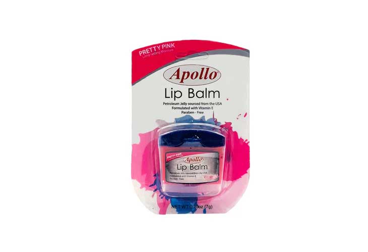 Apollo Lip Balm Pretty Pink 7g x 12 IB