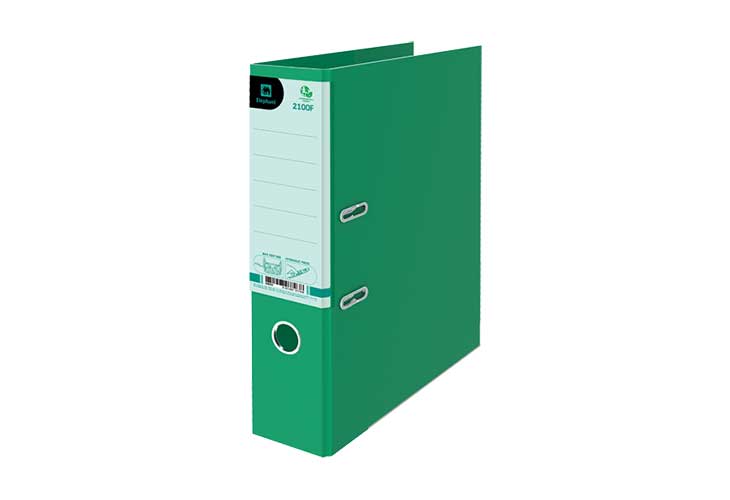 Elephant Lever Arch File 2100F Sip70MM Green