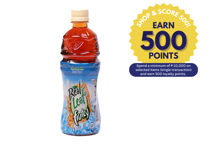 Real Leaf Fruitcy Lemon Ice 480ml (Shop & Score 500!)