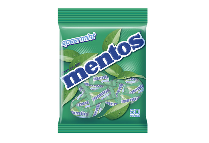 Mentos Spearmint 135g 50's