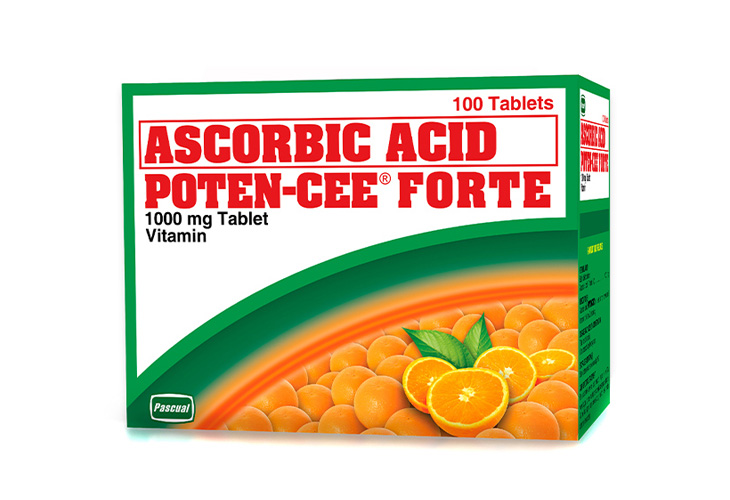 Poten-Cee Forte 1000mg Tablet 100s