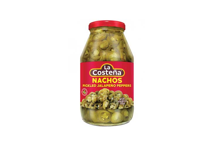 ¬†La Costena¬† Pickled Jalapeno Nacho Slice 1.8kg