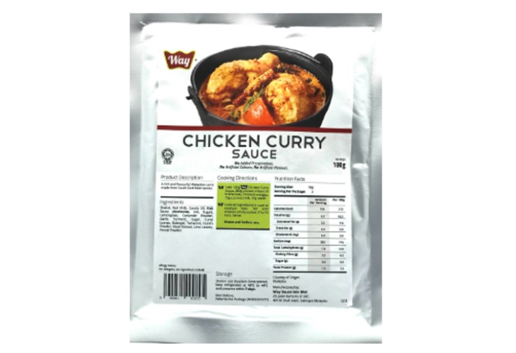 Way Sauce Chicken Curry Sauce 100g
