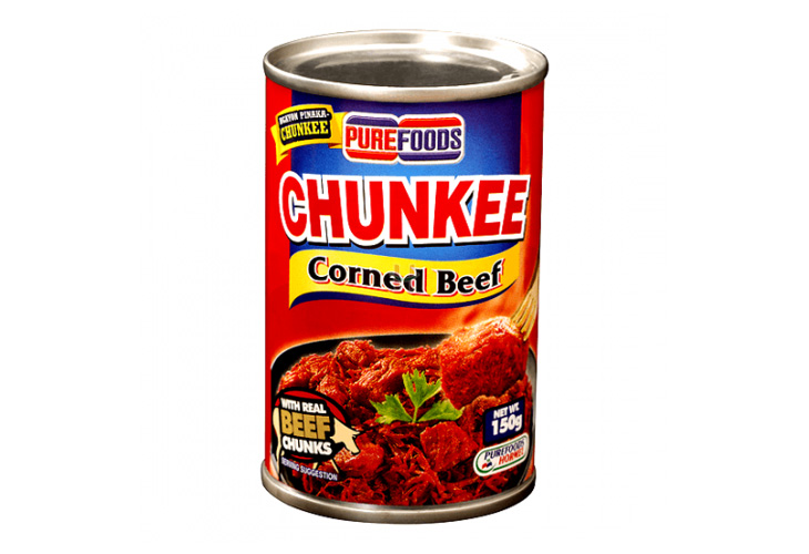 Purefoods Chunkee Corned Beef Eoc 150G