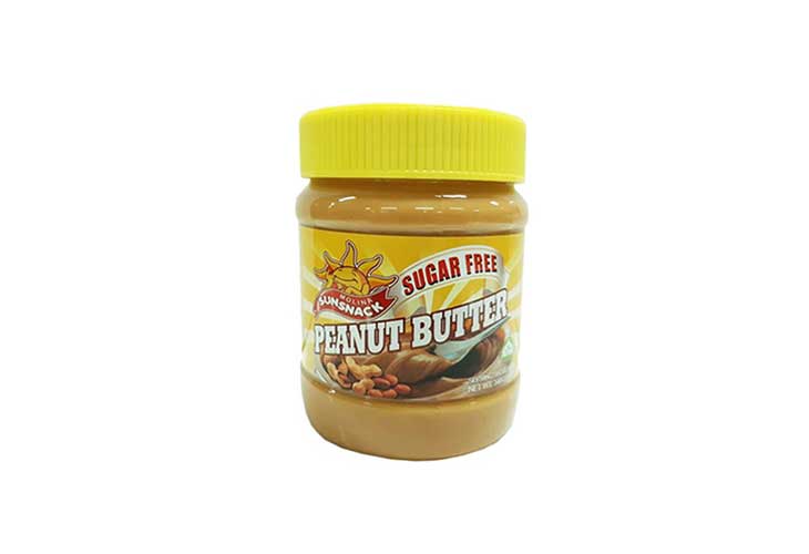 Sun Snack Peanut Butter Sugar Free 340g