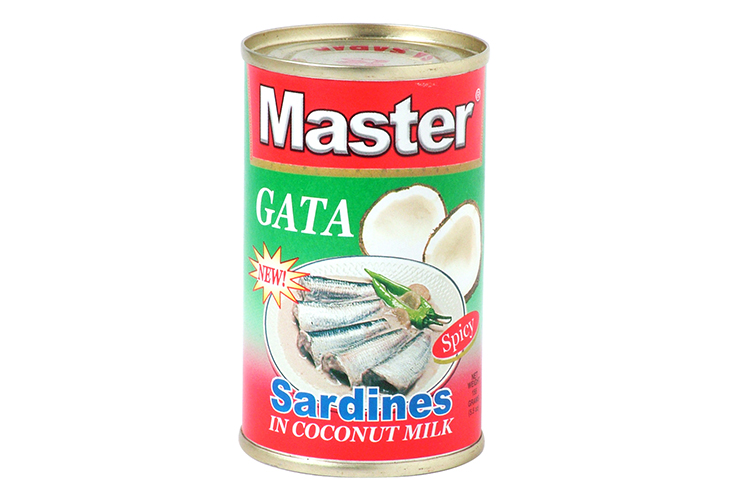 Master Sardines Premium In Coconut Milk (Gata) Eoc 155g