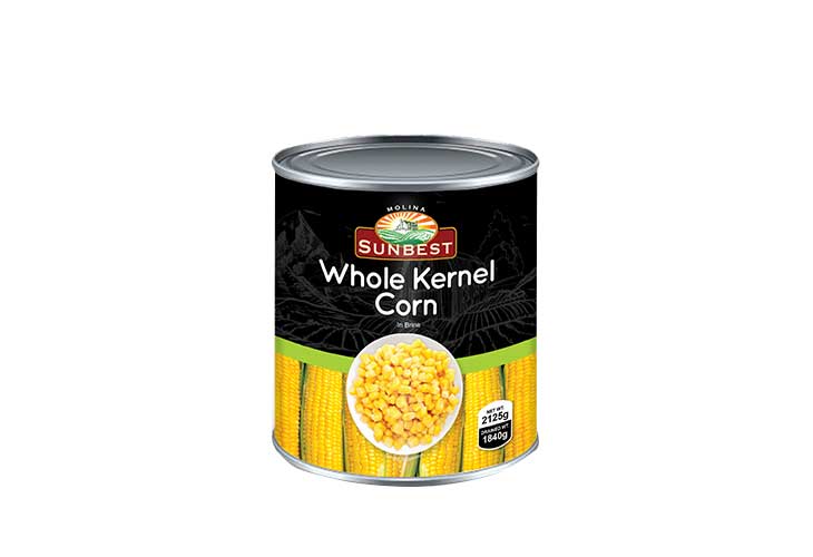 Sunbest Whole Kernel Corn 2125g