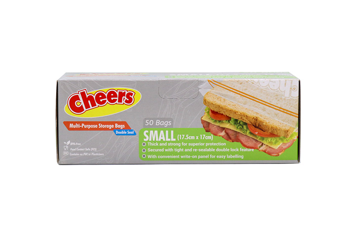 Cheers Multi-purpose Storage Bags Double Seal by 50