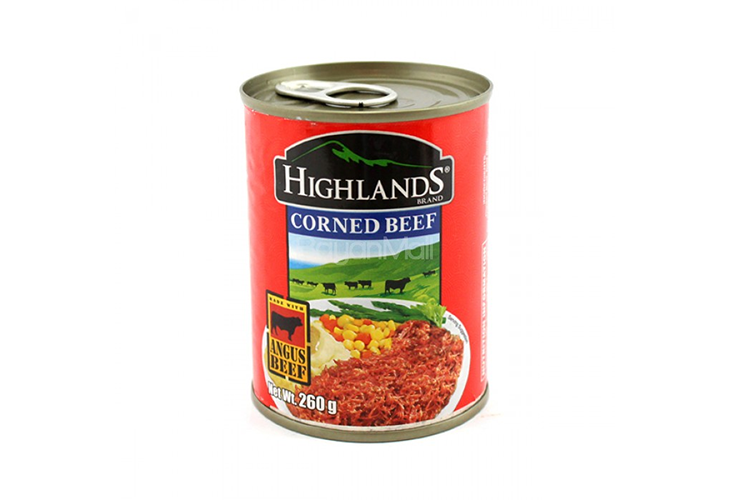 Highlands Classic Corned Beef EOC 260g