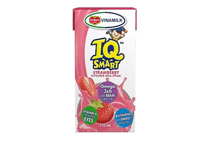 Del Monte Vinamilk IQ Smart Strawberry 110ml