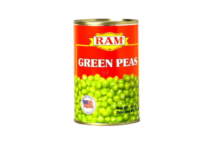 Ram Green Peas 450g