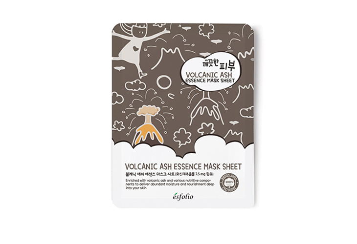 Esfolio Pure Skin Volcanic Ash Essence Mask Sheet