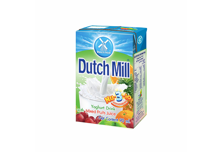 Dutch Mill Youghurt Mixed Fruits 90ml