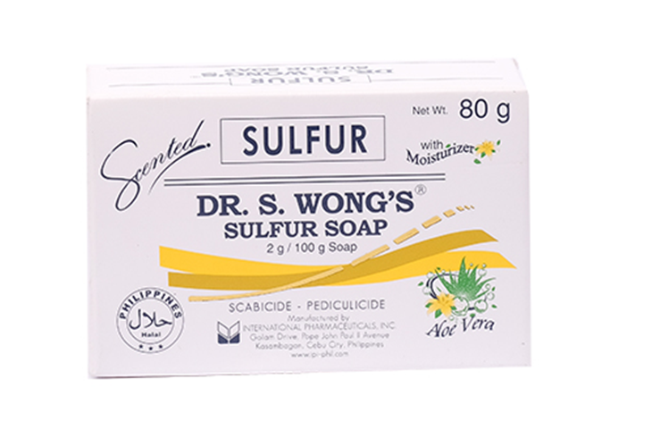 Dr. S. Wong's Sulphur Soap Dual Moisturizer White 80g