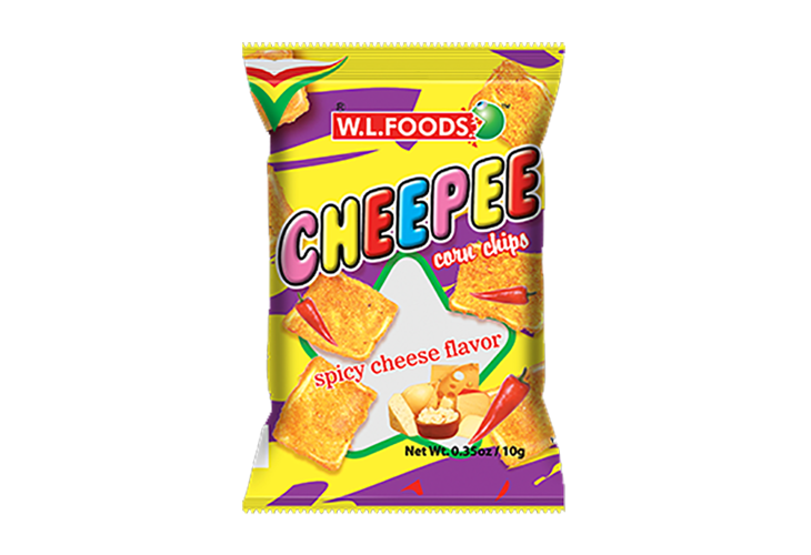 W.L. Cheepee Spicy Cheese Flavor 10g