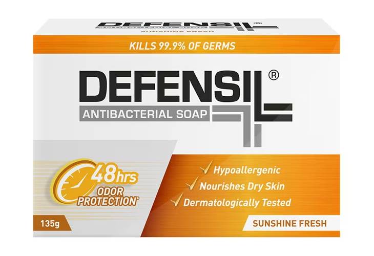 DEFENSIL ANTIBACTERIAL SOAP SUNSHINE FRESH  135g