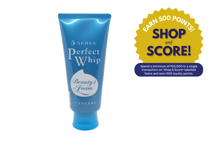 Senka Facial Foam Wash Perfect Whip 120g (Shop & Score 500!)