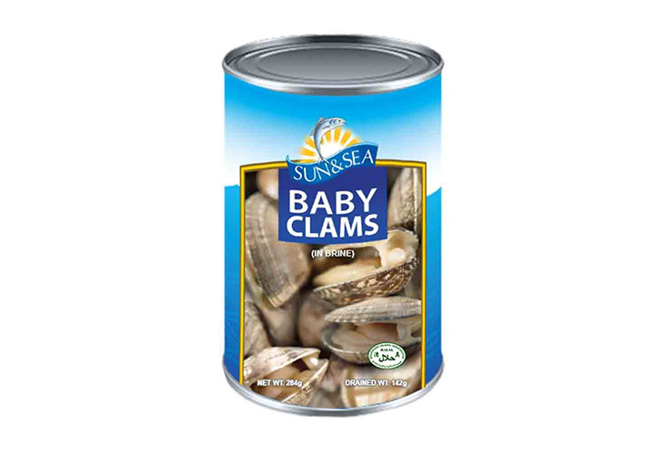 Sun & Sea Baby Clams  284g