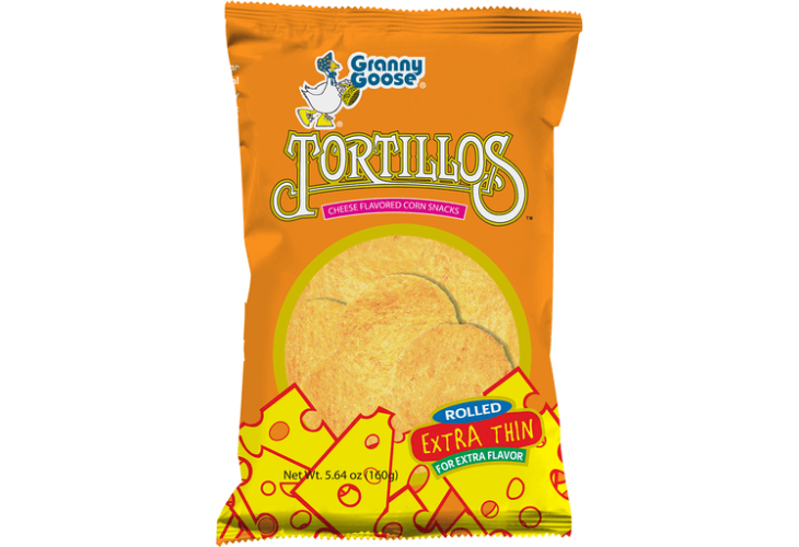 Granny Goose Tortillos Cheese 160g