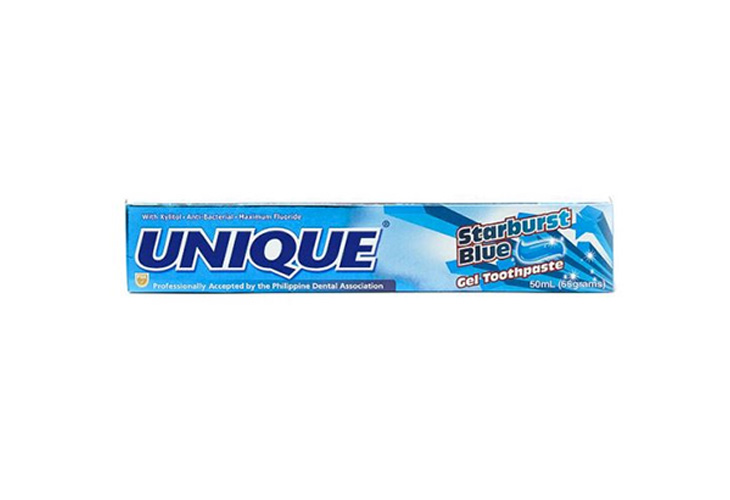 Unique Toothpaste Blue Starburst 50ml