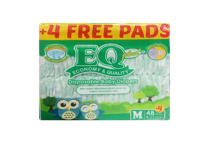 EQ Jumbo Pack Medium 48's