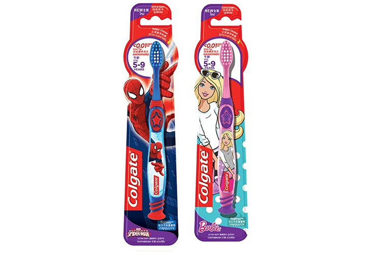 Colgate Toothbrush Spiderman & Barbie Ultra Soft