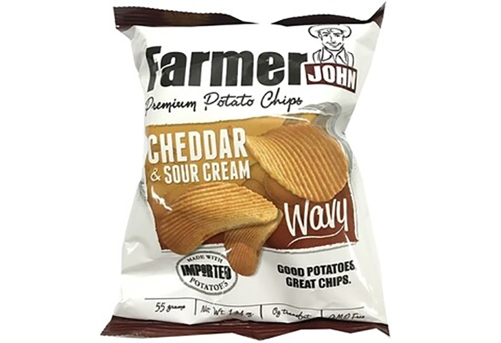 Farmer John Potato Chips Cheddar & Sour Cream 55g