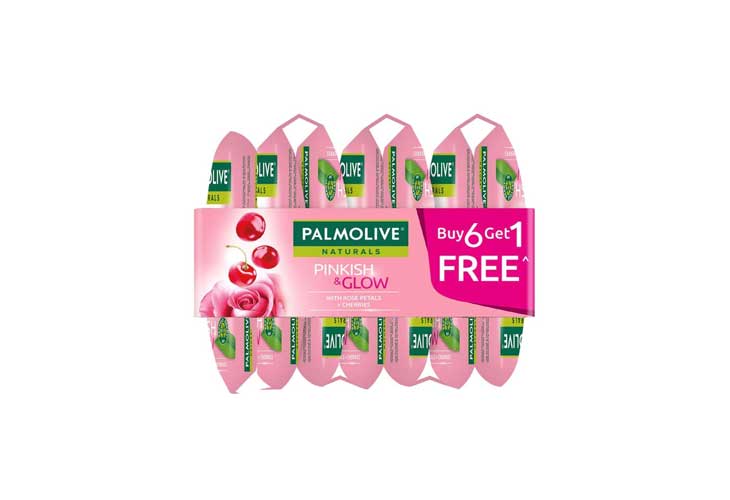 Palmolive Soap Pinkish & Glow 55G 6+1