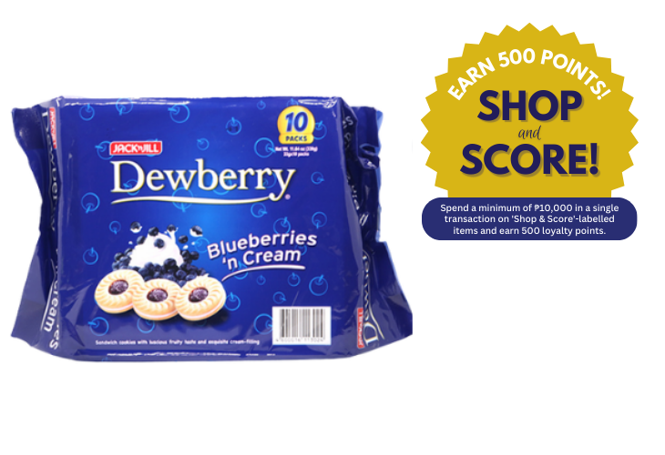 Dewberry's Blueberries & Cream 33g 10s (Shop & Score 500!)