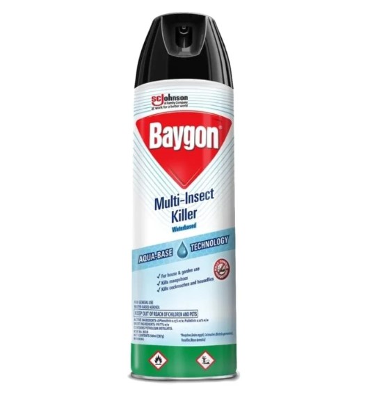 Baygon Multi Insect Killer Waterbased 500ml Buy on 2nd Can Save 50%