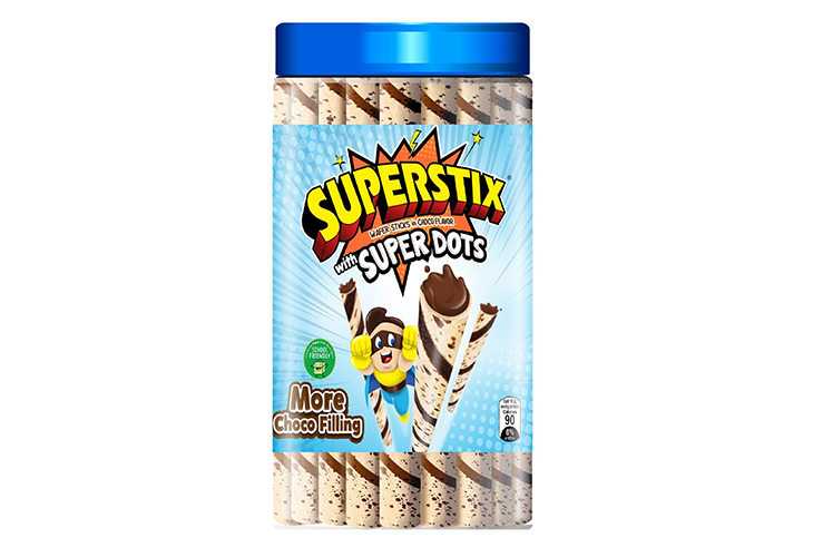 Super Stix Choco Junior with Super Dots 330g