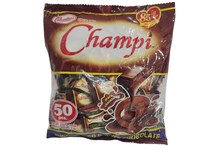 Champi Chocolate Chewy 165g