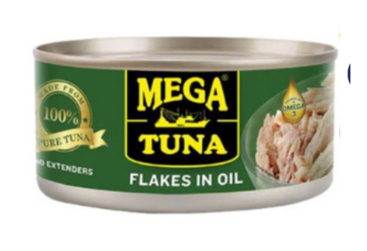 Mega Tuna Flakes In Oil Easy Open Can 180g