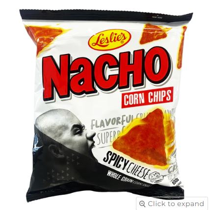 Nacho Corn Chips Spicy Cheese 27g