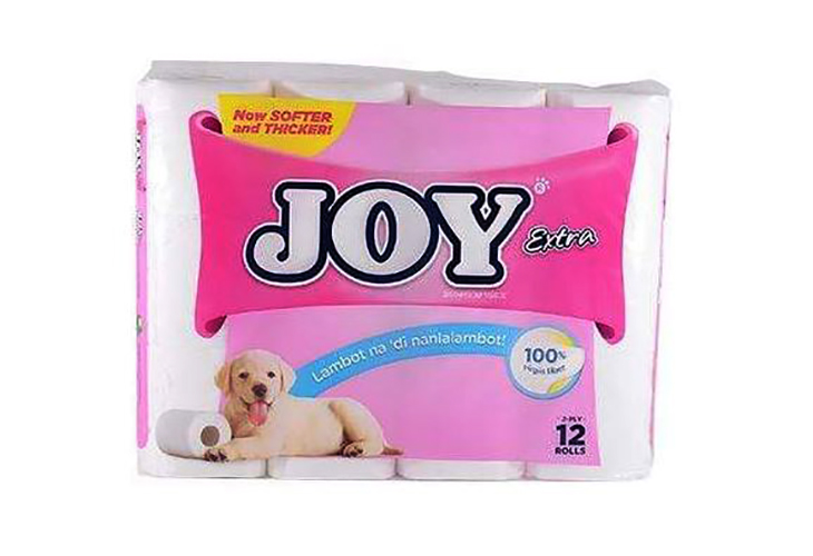 Joy Bathroom Tissue Extra by 12