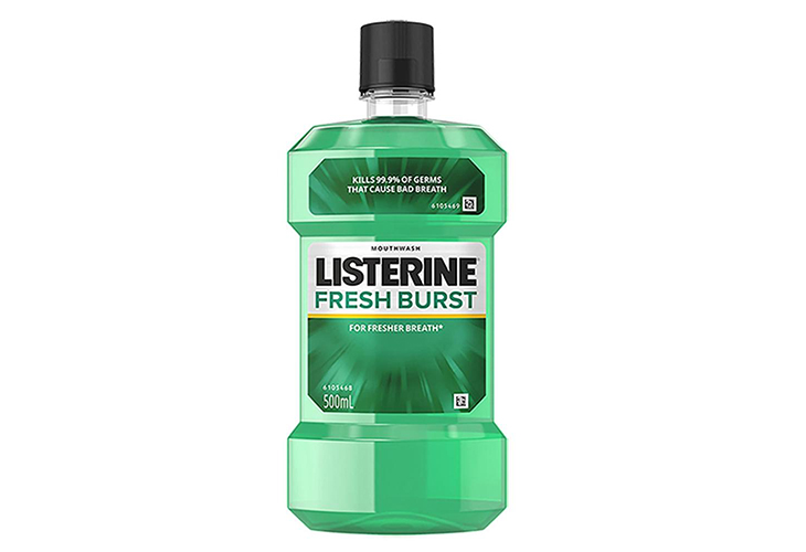 Listerine Fresh Burst Mouthwash 500ml