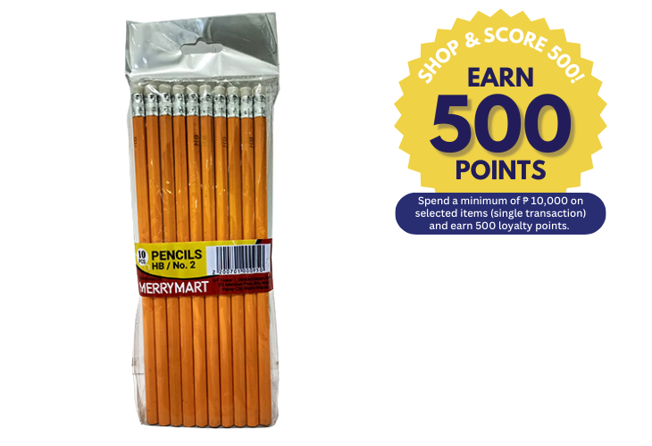 MerryMart Pencils (Shop & Score 500!)