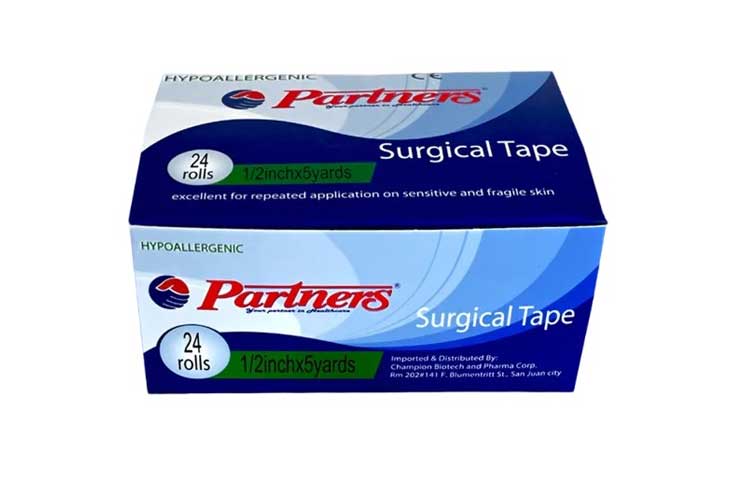 Partners Biotape Surgical Tape 1/2 x 5