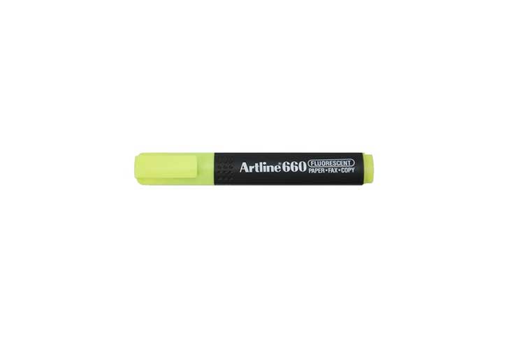 Artline Fluorescent Highlighter Yellow