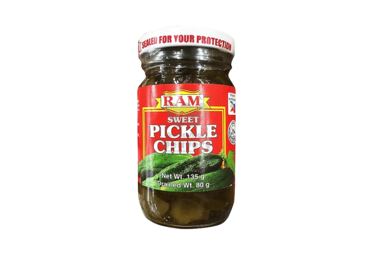 Ram Sweet Chips Pickles 135g