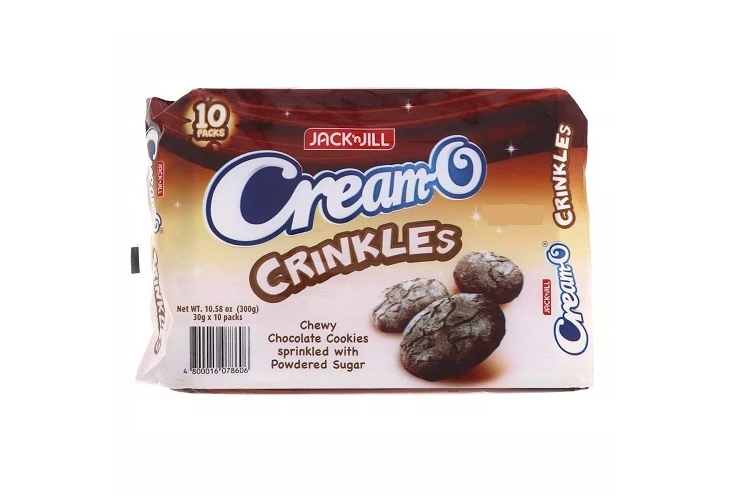 Jack & Jill Cream-O Crinkles 30g-10s