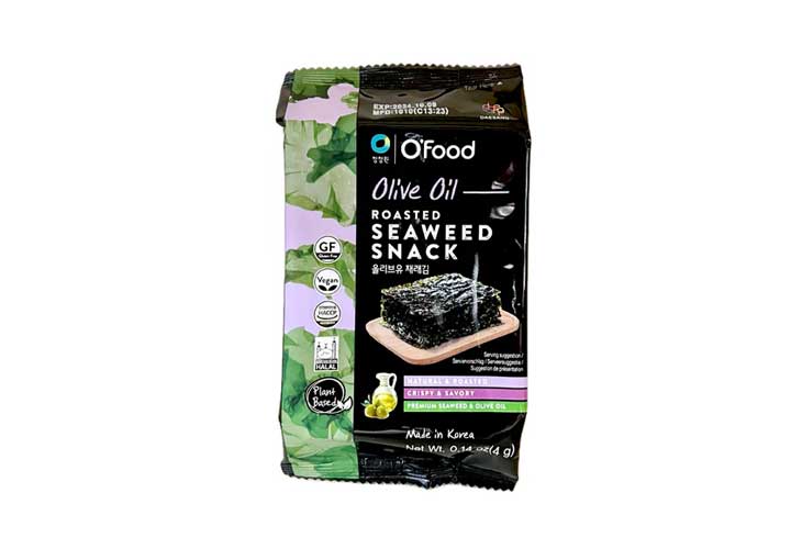 O'Food Olive Oil Seaweed Snack 4g (Halal)