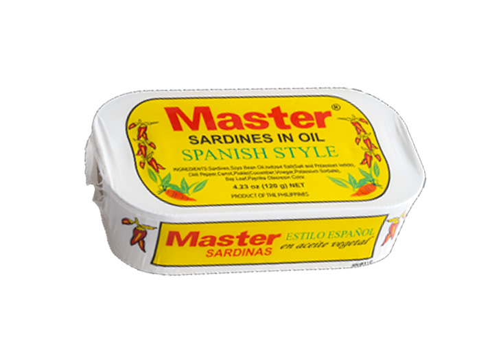 Master Sardines Spanish Style Club Can 120g