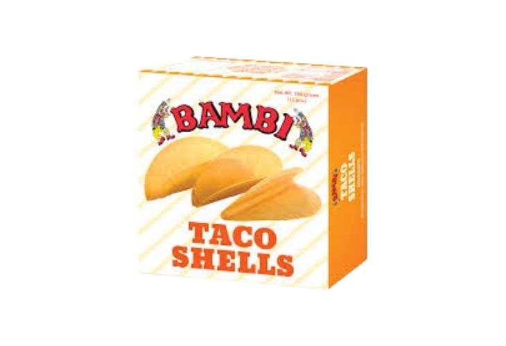 Bambi Tacos Shell 180g