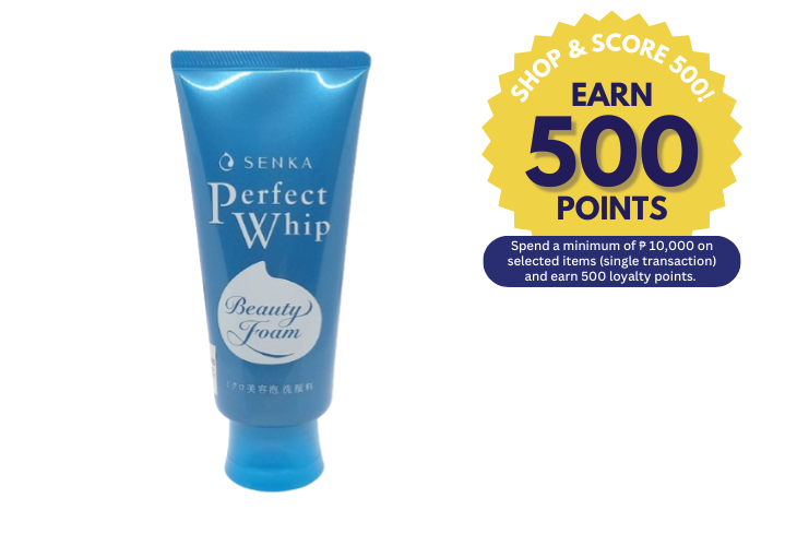Senka Facial Foam Wash Perfect Whip 120g (Shop & Score 500!)